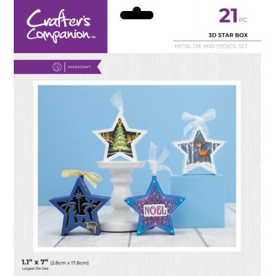 Crafter's Companion Die - 3D Star Box Set